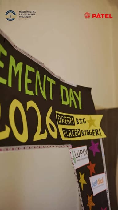 We at Madhyanchal Professional University proudly present glimpses of our Placement Day 🎓
770+ placements, including int...