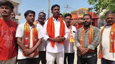 నిజామాబాద్ రూరల్: ప్రధాని మోడీని, మల్లికార్జున్ ఖర్గే దేశద్రోహి తో పోల్చడంపై ధర్పల్లిలో బిజెపి మండల శాఖ ఆధ్వర్యంలో నిరసన