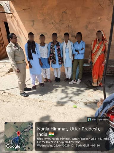 #MissionShakti5 #नारी_सुरक्षा_सम्मान_स्वावलंबनमिशन_शक्ति-5.0 द्वितीय चरण अभियान के तहत फिरोजाबाद पुलिस टीम द्वारा महिला...