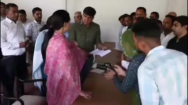 सांगानेर: जयपुर में उपमुख्यमंत्री दिया कुमारी ने सिविल लाइंस आवास पर सुनी जनसमस्याएं, अधिकारियों को त्वरित समाधान के दिए निर्देश