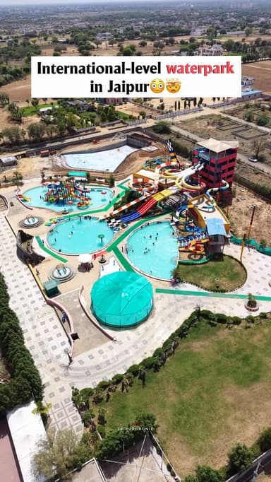 Jaipur just got its ultimate summer escape 💦🔥
Skyland 44 Waterpark brings international-level slides, including the ins...