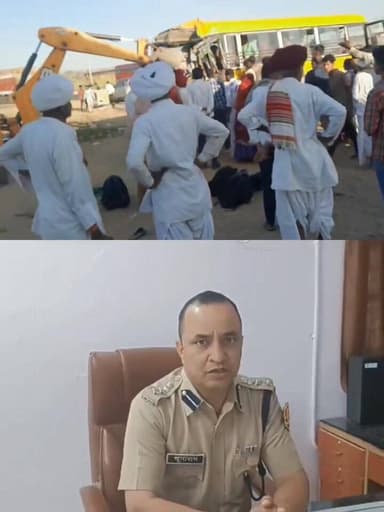 बायतु स्कूल बस हाद**सा....एक 14 वर्षीय विरधाराम की जोधपुर रेफर के दौरान रास्ते मे हुई मौ****त