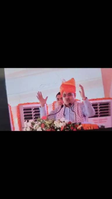 भजनलाल शर्मा ने भैराराम सियोल की सभा में हनुमान जी को किया याद!!!