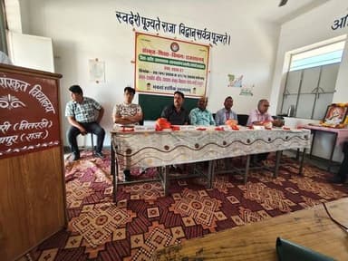 स्कृत विद्यालयों के संस्थाप्रधानों की सत्रारम्भ वाक्पीठ
@followers @top fans News 24 Udaipur District Collector & Magist...