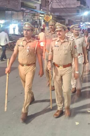 #SSP @moradabadpolice के निर्देशन में जनपदीय पुलिस द्वारा अपराध नियंत्रण, कानून एवं शान्ति व्यवस्था तथा जनमानस में सुर...