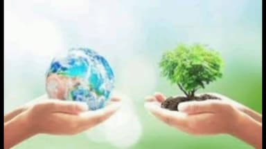 मानपुर: विश्व पृथ्वी दिवस पर छात्राओं ने पर्यावरण संरक्षण का संकल्प लिया