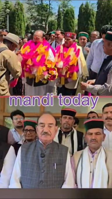 देवेंद्र कुमार ठाकुर को द्रंग कांग्रेस ब्लॉक अध्यक्ष की कमान, पंडोह में हुआ भव्य सम्मान समारोह