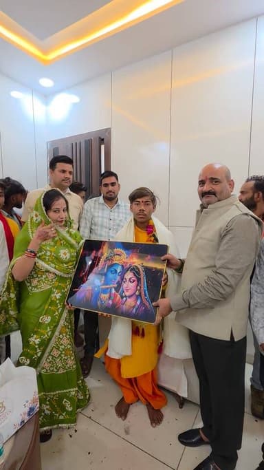 छतरपुर विधानसभा से विधायक ललिता यादव के जन्मदिन पर अजयपार सरकार पहुंचे विधायक निवास विधायक को दी जन्मदिन की शुभकामनाएं व...