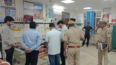 बांगड़ स्कूल पर 'एयर स्ट्राइक', बम गिरते ही मची अफरा-तफरी, प्रशासन ने किया सफल रेस्क्यू #boom #live