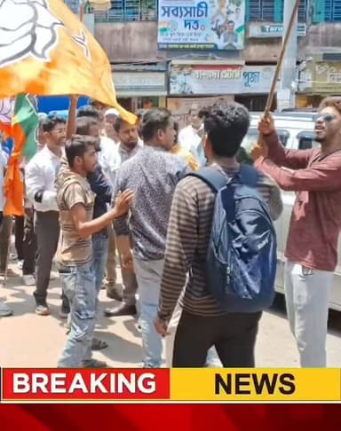 হৃদয়পুরে তাজা বোমা উদ্ধার ঘিরে চাঞ্চল্য: বারাসাতে যশোর রোড অবরোধ করে বিজেপির বিক্ষোভ ।
#tv6বাংলা #fpyシviralfypシ゚viral...