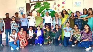 बादली। कॉलेज। पृथ्वी दिवस। #badli #collage #erth #day #news #gulia_times