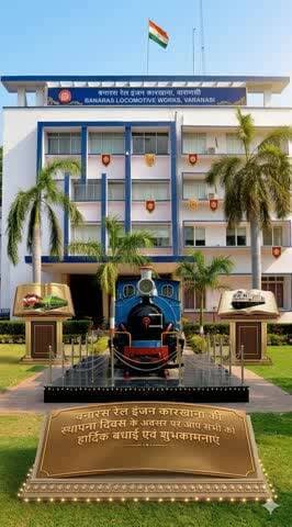 आत्मनिर्भर भारत का सहयात्री- बनारस रेल इंजन कारखाना की स्थापना दिवस के अवसर पर आप सभी को हार्दिक बधाई एवं शुभकामनाएं।
#आत्मनिर्भर_भारत
@railminindia