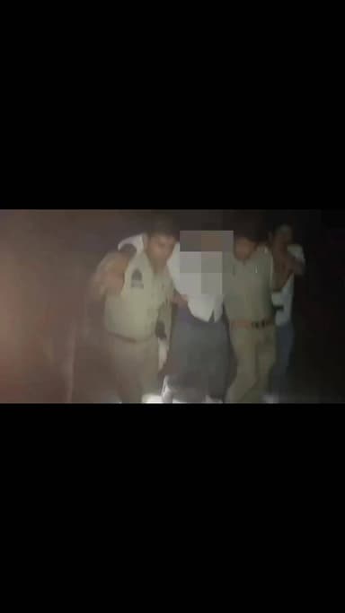 नगला सुंदर निवासी जर्मन सिंह पुलिस मुठभेड़ में गिरफ्तार पिता की हत्या का लगा था आरोप नगला जवाहर की पुलिया पर हुई थी मठ