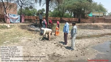 ग्राम उरदौरा में सामूहिक श्रमदान से तालाब की हुई सफाई, पंचायत में स्वच्छ पेयजल प्याऊ की हुई व्यवस्था
--
जल गंगा संवर्ध...