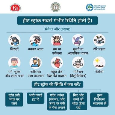 बढ़ती गर्मी में लू से कैसे बचाना है एक बार जरूर पढ़ ले जागरूकता ही जान बचा सकती है