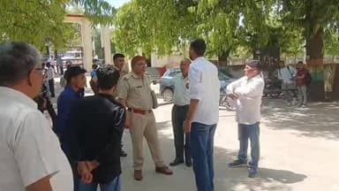 नीम का थाना: एसएनकेपी गवर्नमेंट कॉलेज में एनएसयूआई जिला उपाध्यक्ष और कॉलेज प्राचार्य के बीच हुआ विवाद