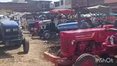 गोरमी: गोरमी क्षेत्र के कृषि उपज मंडी प्रतापपुरा में गेहूं खरीदी का हुआ शुभारंभ