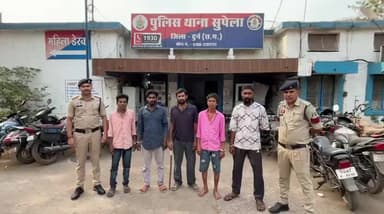 दुर्ग: सुपेला पुलिस ने की बड़ी कार्रवाई, 6 स्थाई वारंटियों को किया गिरफ्तार
