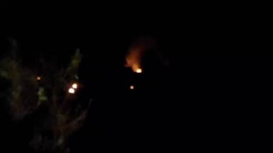 पत्थलगांव: बगीचा रेंज के जंगलों में भीषण आग लगी, वन अमला हुआ अलर्ट