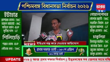 Election Breaking News 2026। ভোটের পরে EVM বিভ্রাটের অভিযোগ রায়গঞ্জে| কি ঘটল দেখুন ! #bharottv
#UttarDinajpurNews
#Raig...