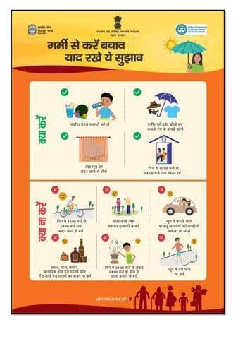 गर्मी से अपना बचाव करें.. इन बिंदुओं को याद रखें.. #BeatTheHeat
@railminindia
@MoHFW_INDIA