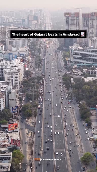 Amdavad: Not just a city, but a feeling 🧿🫶🏻
#amdavad #ahmedabad #realestate #development #awesomeamdavad