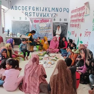 पोषण पखवाड़ा
#दतिया जिले में बच्चों के स्वास्थ्य एवं पोषण हेतु पोषण पखवाड़ा के तहत विभिन्न गतिविधियां आयोजित..
आइए, पो...