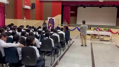 नजफगढ़: ANTF और क्राइम ब्रांच ने द्वारका व मोती बाग के स्कूलों में नशामुक्त भारत अभियान के तहत जागरूकता अभियान चलाया