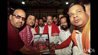 ରେଙ୍ଗାଲି: ଠେଲକୋଲୋଇ ସ୍ଥିତ ମା’ ତାରିଣୀ ମନ୍ଦିରରେ ଦର୍ଶନ କଲେ କେନ୍ଦ୍ରମନ୍ତ୍ରୀ