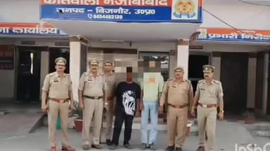 नजीबाबाद: नांगल पुलिस ने राष्ट्र विरोधी गतिविधियों में लिप्त दो आरोपियों को किया गिरफ्तार