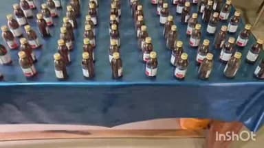 ଅବକାରୀ ବିଭାଗ ଦ୍ୱାରା କଫ୍ ସିରପ ଜବତ, ଜଣେ ଗିରଫ