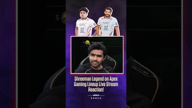 Shreeman Legend on Apex Gaming Lineup#shreemanlegend #apexgaming #jonathan #bgmi #TAGonTOP