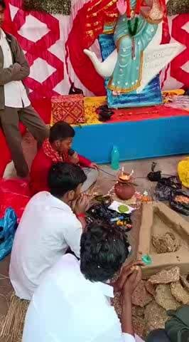 lakhisarai tetarhat me hua puja 🙏🙏🙏🙏🙏@