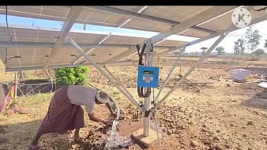 वरला: सेंधवा विकासखंड: किसान श्रीराम सोलंकी ने सोलर पंप से बदली खेती की तस्वीर