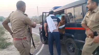 🚨 ब्रेकिंग न्यूज़ | प्रतापगढ़ 🚨
➡ पुलिस अभिरक्षा से फरार अभियुक्त मुठभेड़ में गिरफ्तार
➡ जवाबी कार्रवाई में दोनों पैरों...