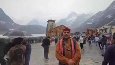 रुद्रप्रयाग: केदारनाथ धाम के कपाट खुलने के साथ चारधाम यात्रा ने पकड़ी रफ्तार