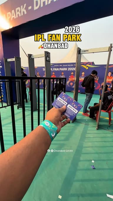 stadium vibe Dhanbad mai🏏❤️❤️😍
#dhanbad #jharkhand #fanpark #reelsinstagram #iplfanpark