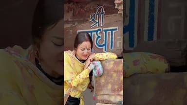 Vrindavan Dham ki jay! #vrindavan#youtubeshorts #viralvideo#radheradhe#radhakrishna #love #bhajan
