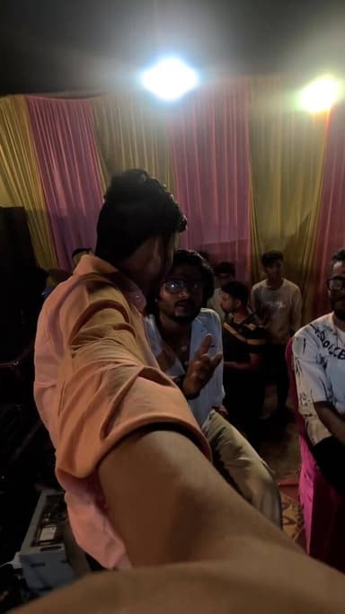 रसलपुरिया के हल्दी रसम में आए मिथिला के सभी कलाकार 🤗 #rasalpuriyshadi #haldiceremony #reel #KrishnaBedardi #archanayadav