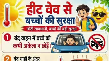 चम्पावत: बच्चों को हीट वेव से बचाव के लिए स्वास्थ्य परामर्श, मैदानी और कम ऊंचाई वाले क्षेत्रों में बढ़ता तापमान