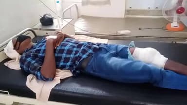 कुरडेग: कुरडेग ड़बनीपानी मोड़ के पास मोटरसाइकिल दुर्घटना में गिरने से व्यक्ति के पैर में आई चोट