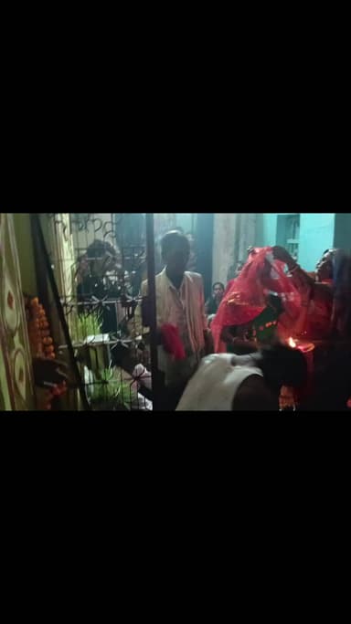 कटनी नगर//-
खिरहनी फाटक की खेर माई के जवारे विषर्जन