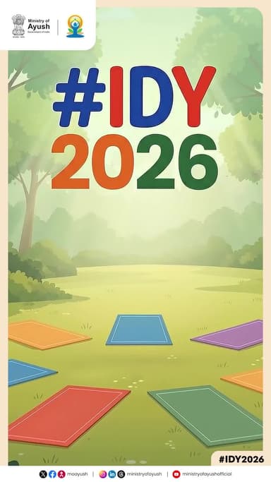 At the United Nations General Assembly, Hon’ble Prime Minister Narendra Modi called yoga India’s gift to the world and proposed a global day—leading to the International Day of Yoga (IDY).