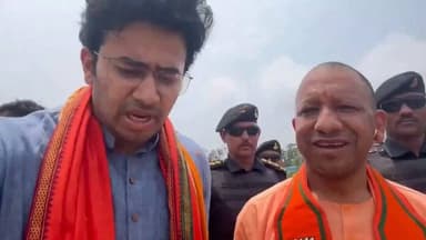 पश्चिम बंगाल में तेजस्वी सूर्या ने योगी आदित्यनाथ के साथ बनाया “सेल्फी वीडियो”,
ममता बनर्जी पर साधा निशाना!
राजनीति में...