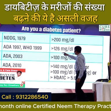 डायबिटीज़ के मरीजों की संख्या बढ़ने की ये है असली वजह
Helpline Number : 9312286540
#drbrc #DrbiswarooproyChowdhury #diab...