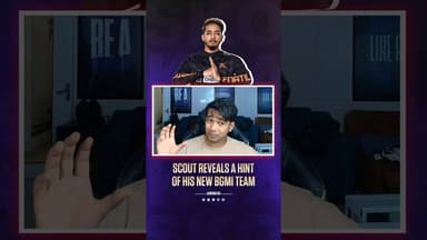 Scout Teases His New BGMI Team Name #scout #bgmi #bgminews #bgmiesports #indianesports #esportsindia