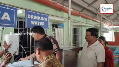 ଜିଲ୍ଲାପାଳଙ୍କ ଅଚାନକ୍ ଡାକ୍ତରଖାନା ପରିଦର୍ଶନ।