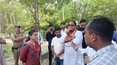 पर्यटन विभाग के साथ श्री नीलकंठ धाम गोल्जू मंदिर का निरीक्षण