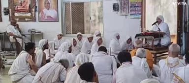 बागीदौरा: बड़ोदिया गांव में श्री आदिनाथ दिगंबर जैन मंदिर में आर्यिका विशिष्ट श्री माताजी ने धर्मसभा को संबोधित किया