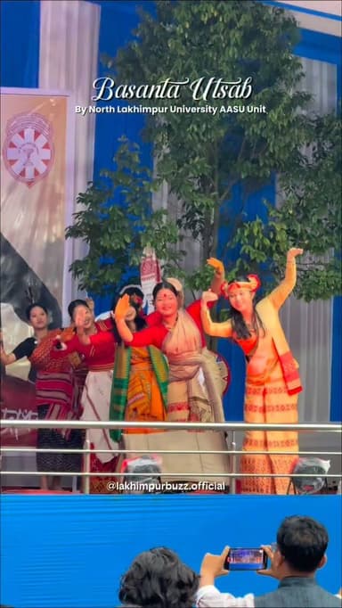 Joyful moments from Basanta Utsav organized by the North Lakhimpur University AASU unit
.
.
.
.
.
#Bihu #aasu #lakhimpu...